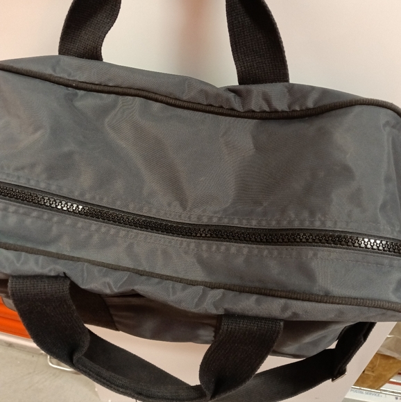 Lands' End Lighthouse Square Luggage Gray & Black - Picture 5 of 10